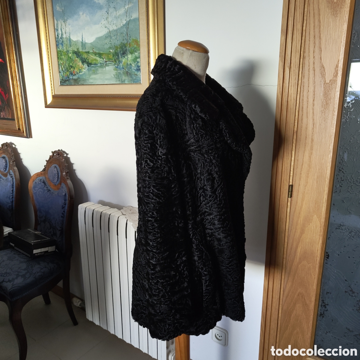 Vintage: Chaqueta larga Astrak&aacute;n - Foto 3