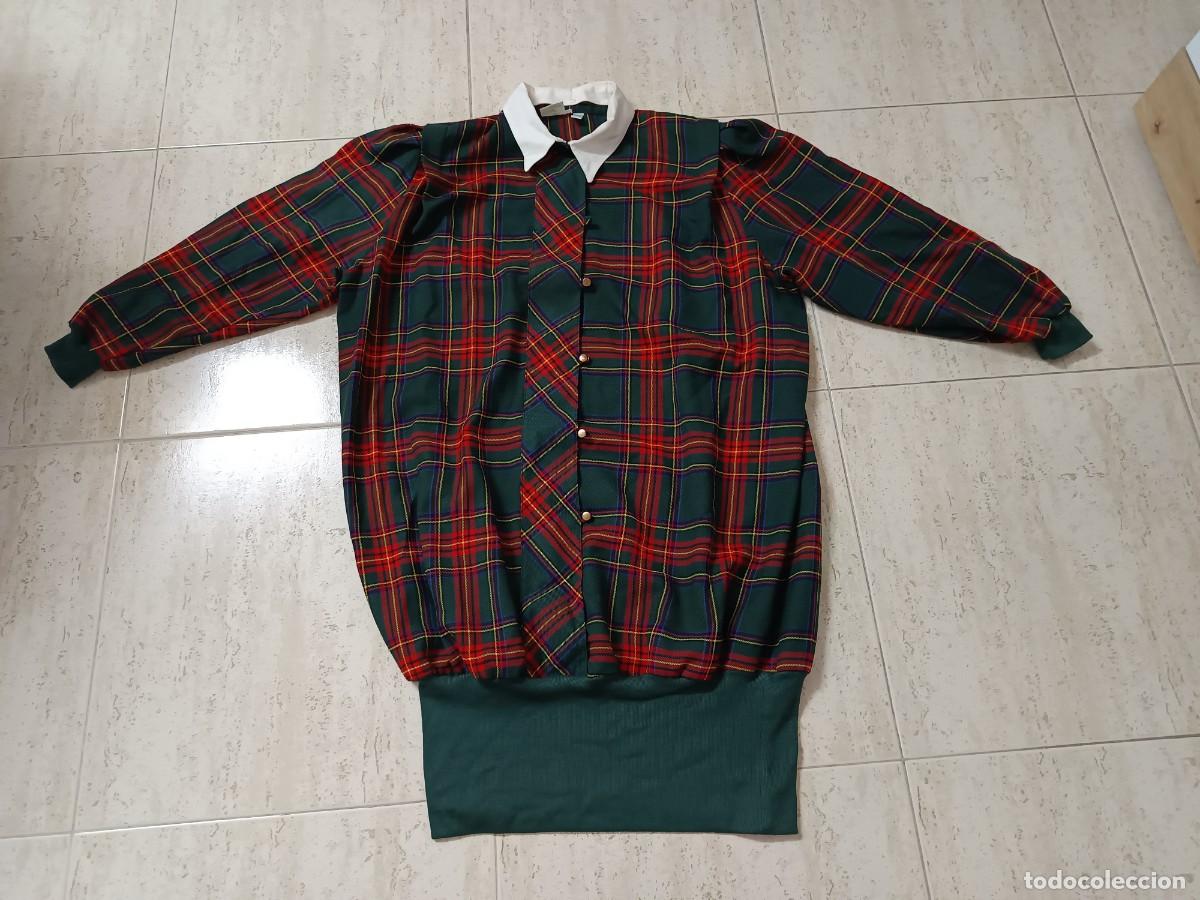 Vintage: VESTIDO PR&Eacute;NATAL TALLA M - Foto 3