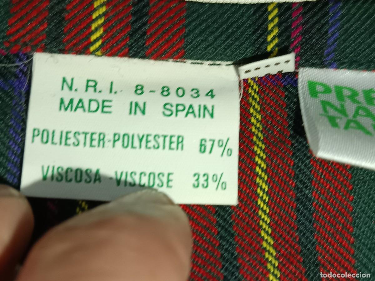 Vintage: VESTIDO PR&Eacute;NATAL TALLA M - Foto 7