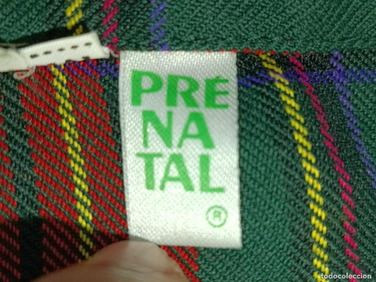 Vintage: VESTIDO PR&Eacute;NATAL TALLA M - Foto 8