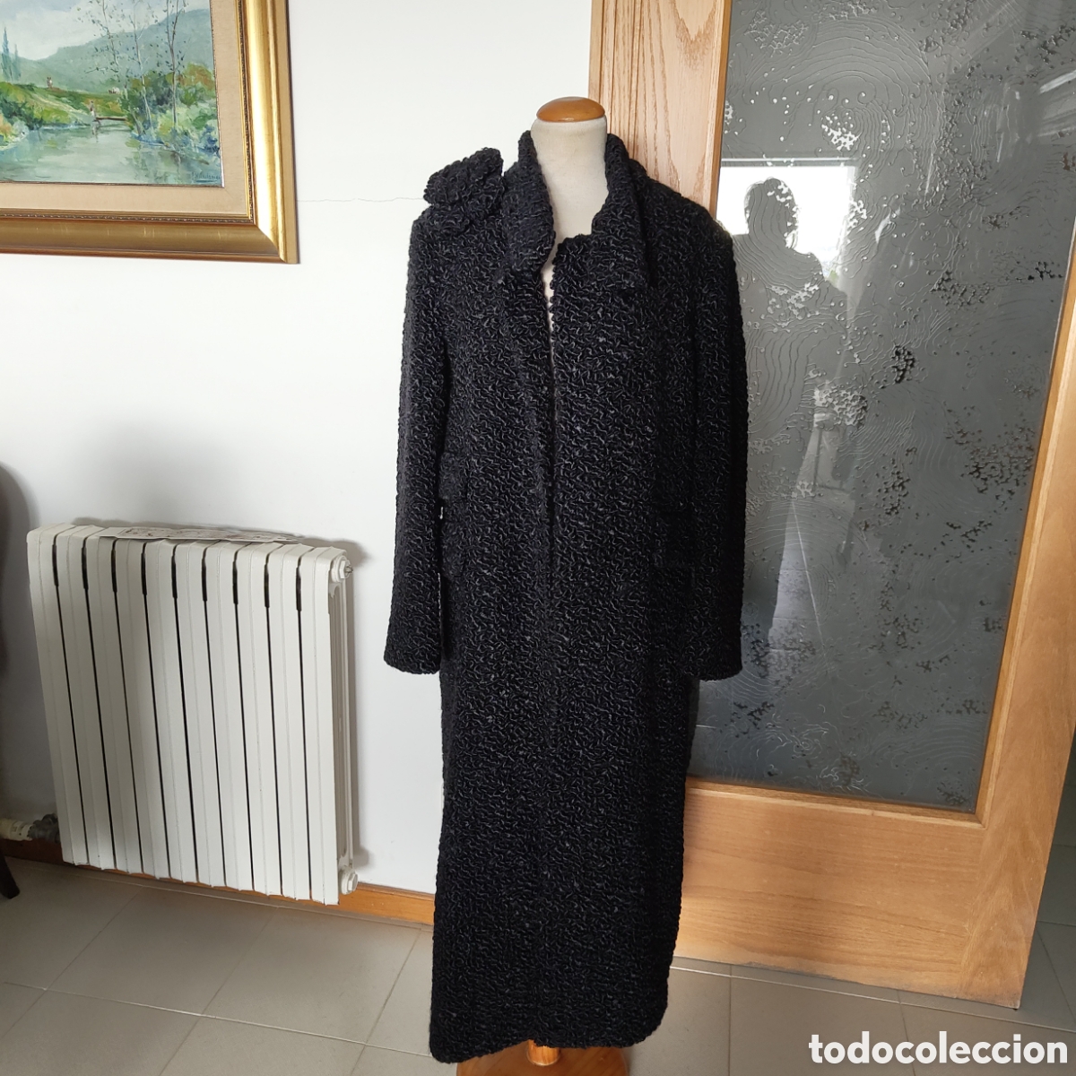 Vintage: Abrigo de lana largo - Foto 3