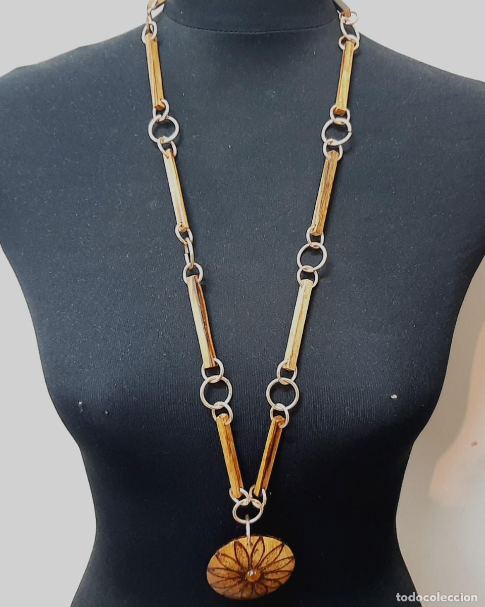 Vintage: Collar de madera vintage (11.5) - Foto 5