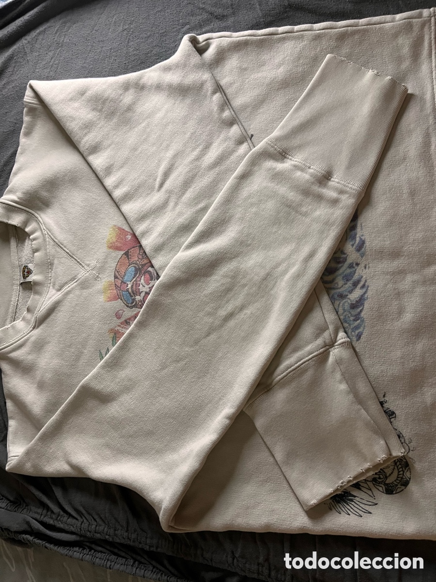 Vintage: Sweat-shirt blanc Ed Hardy - Foto 11