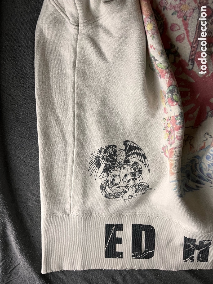 Vintage: Sweat-shirt blanc Ed Hardy - Foto 1