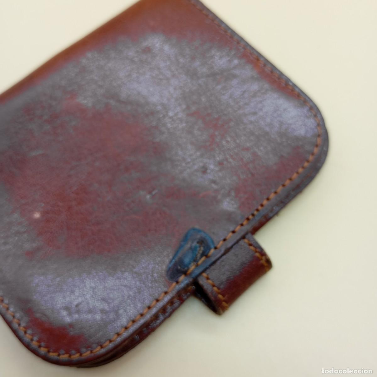 Vintage: CARTERA MONEDERO DE PIEL DAVILETTO - Foto 4