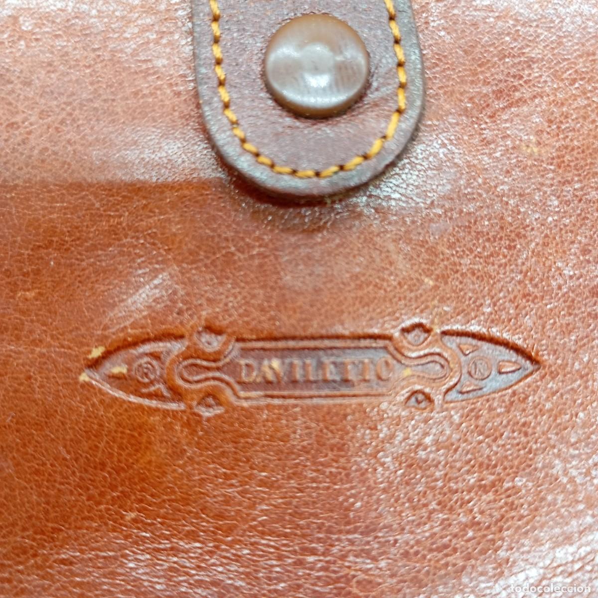 Vintage: CARTERA MONEDERO DE PIEL DAVILETTO - Foto 5