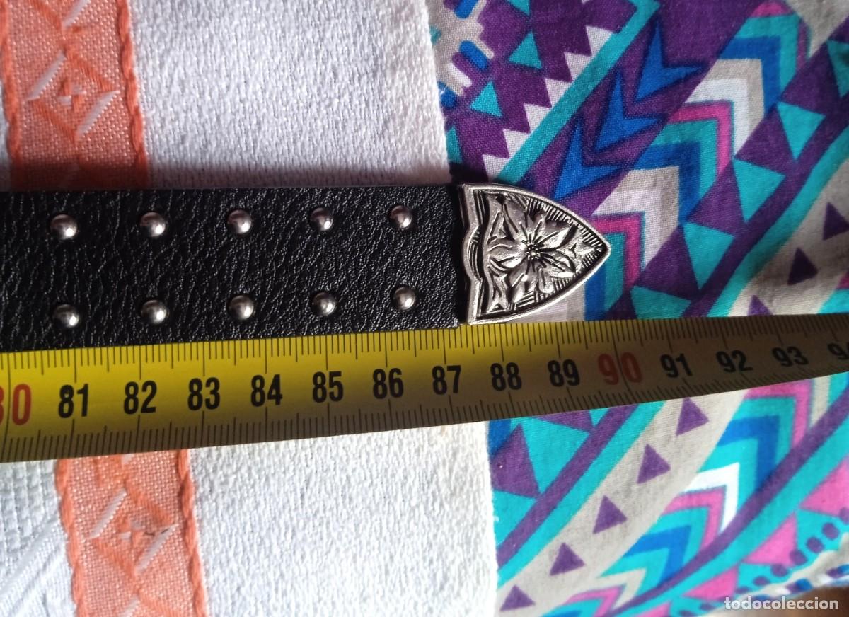 Vintage: CINTURON HEBILLAS POLIPIEL - Foto 4
