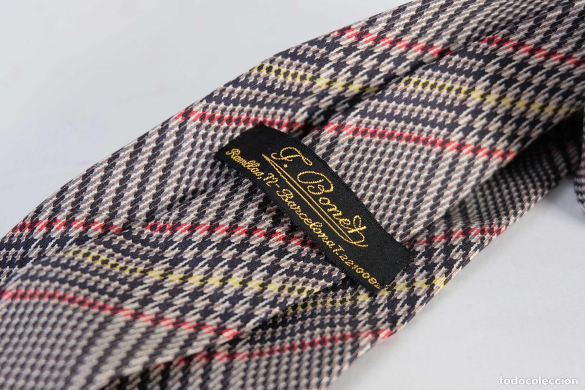 Vintage: Corbata G.Bonet 100% seda - Foto 6