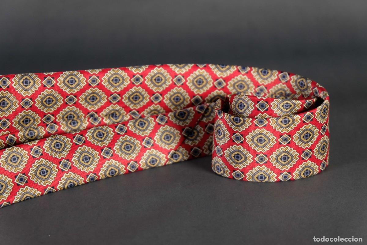 Vintage: Corbata Ren&eacute; Chagal de seda - Foto 6