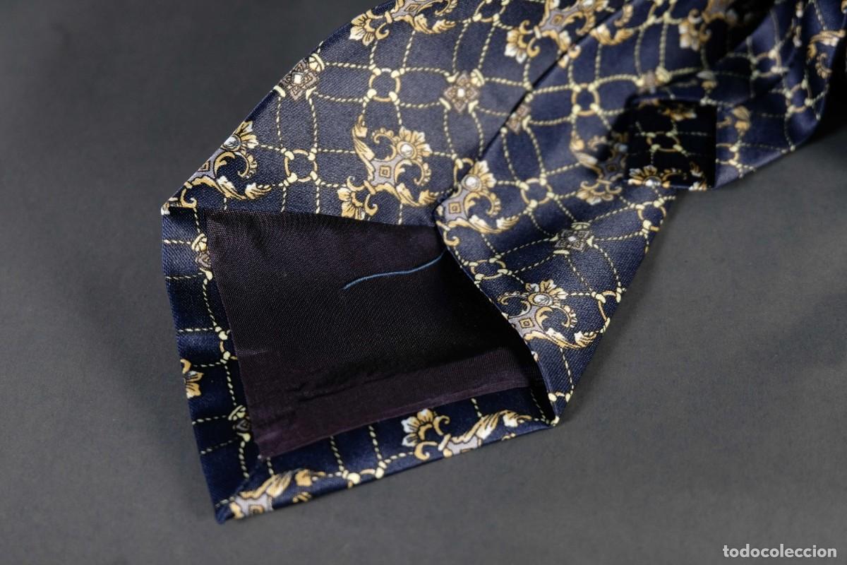 Vintage: Corbata Crava Setta de seda - Foto 4