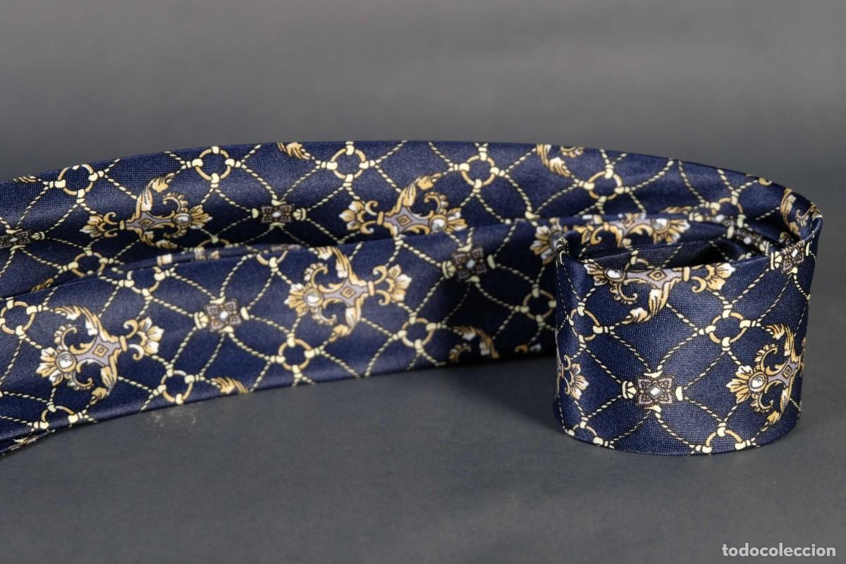 Vintage: Corbata Crava Setta de seda - Foto 6