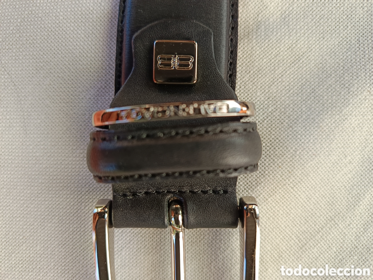 Vintage: Cintur&oacute;n de caballero, Balenciaga, Paris - Foto 5