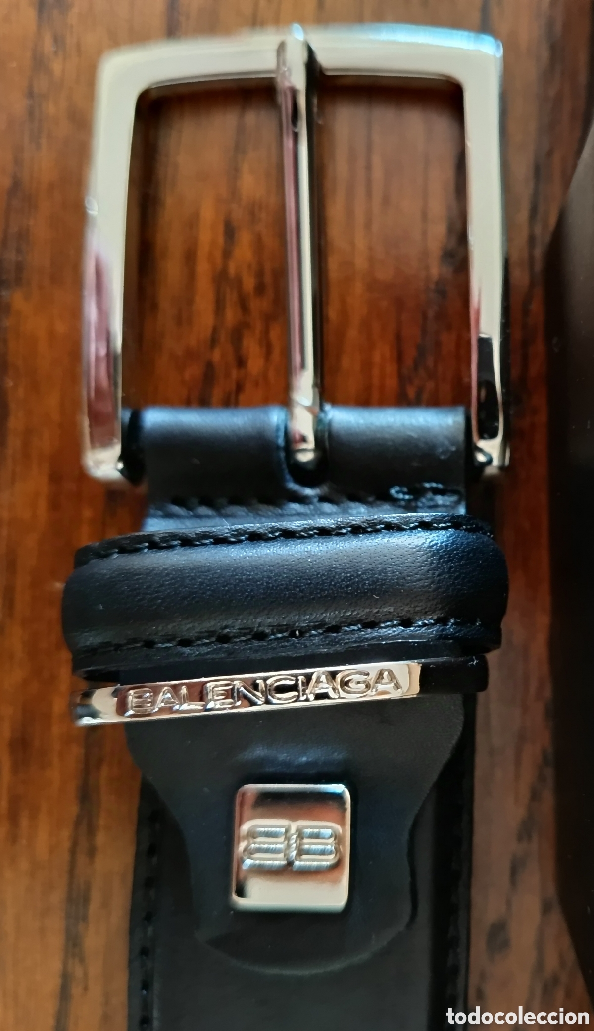 Vintage: Cintur&oacute;n de caballero, Balenciaga, Paris - Foto 7