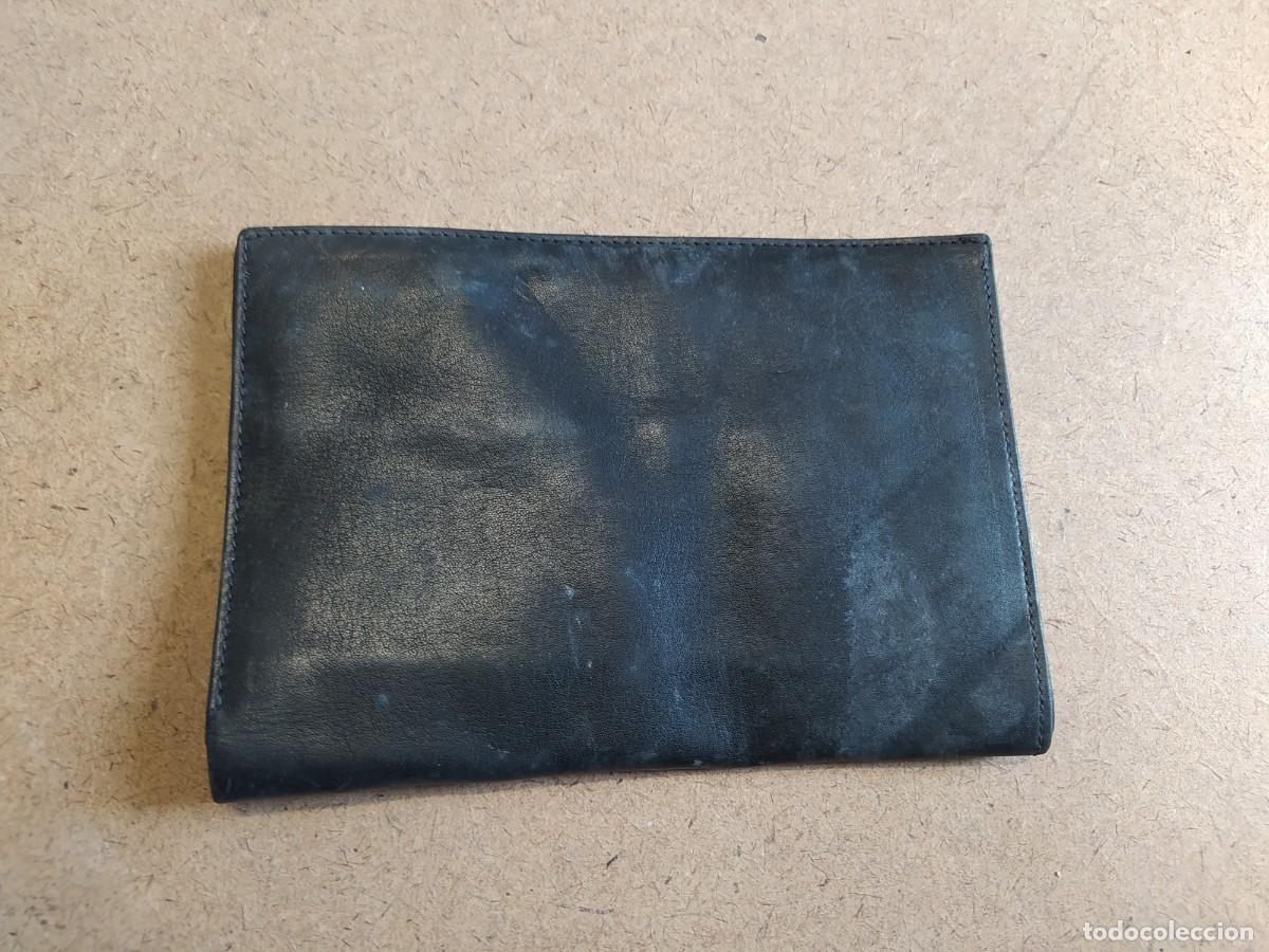 Vintage: Cartera de cuero, negra - Foto 2