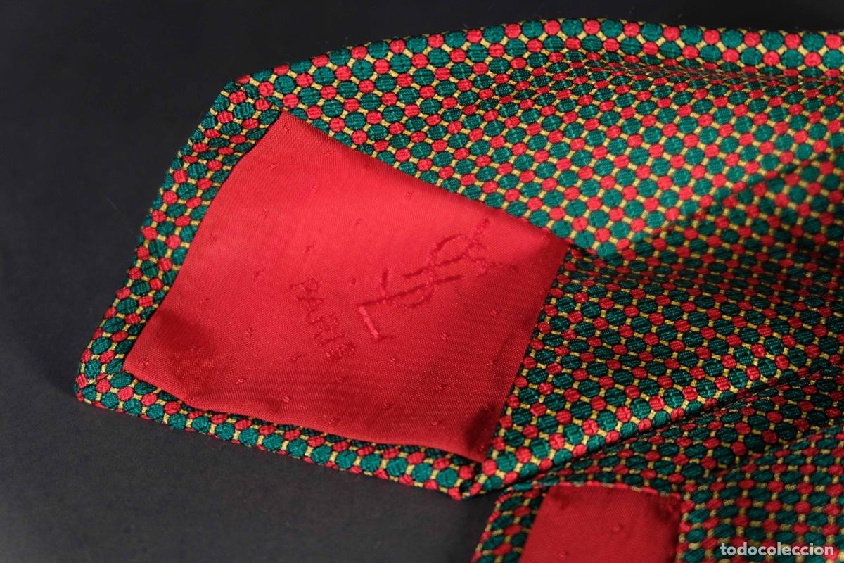 Vintage: Corbata Yves Saint Laurent 100% seda - Foto 5