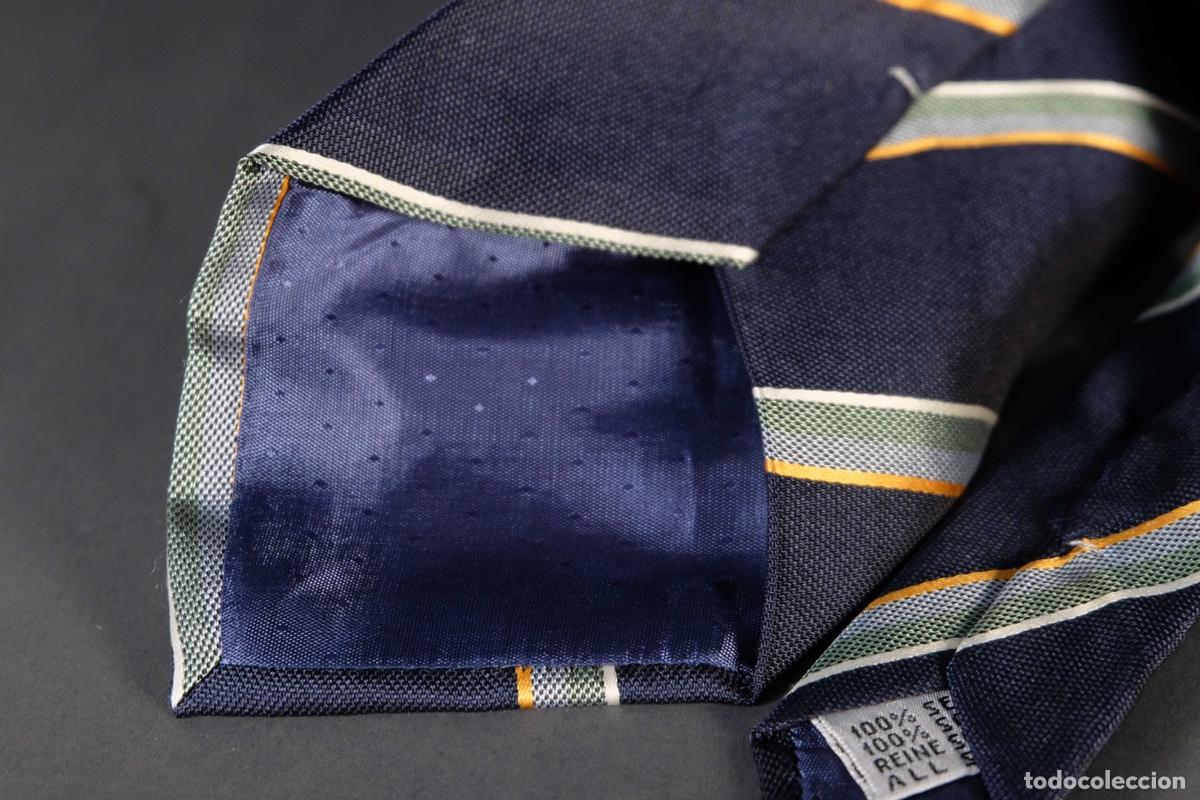 Vintage: Corbata de Giorgio Armani 100% seda - Foto 5