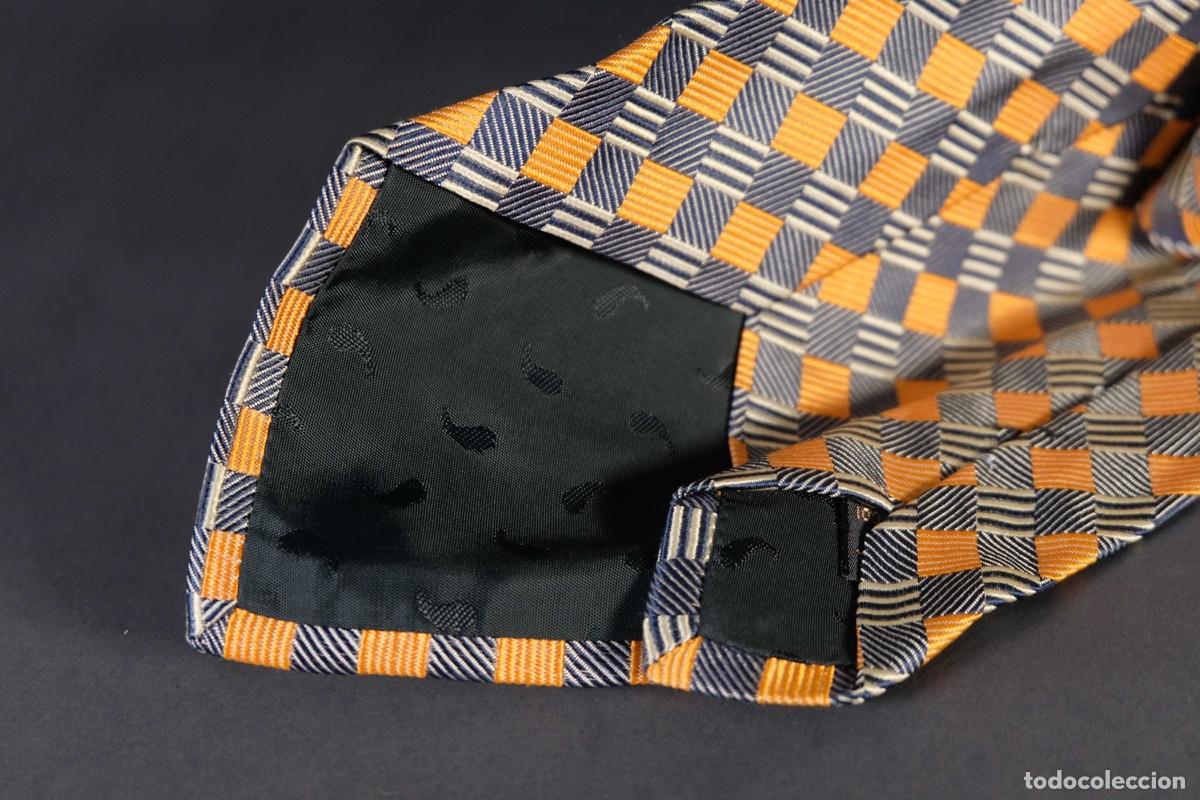 Vintage: Corbata de Bolgheri 100% seda - Foto 4