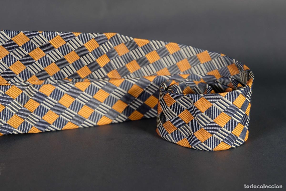 Vintage: Corbata de Bolgheri 100% seda - Foto 6