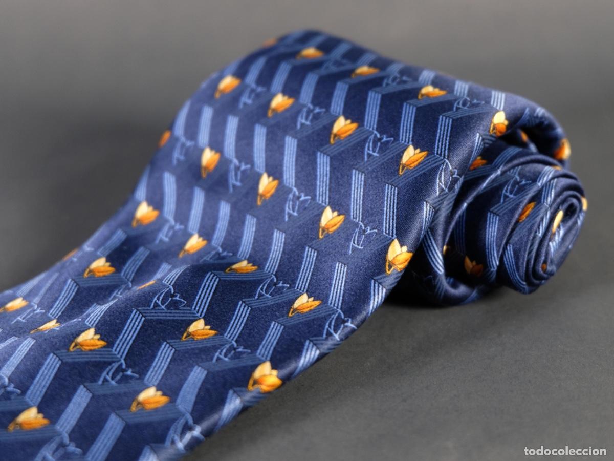 Vintage: Corbata 100% seda de Lanvin Paris - Foto 2