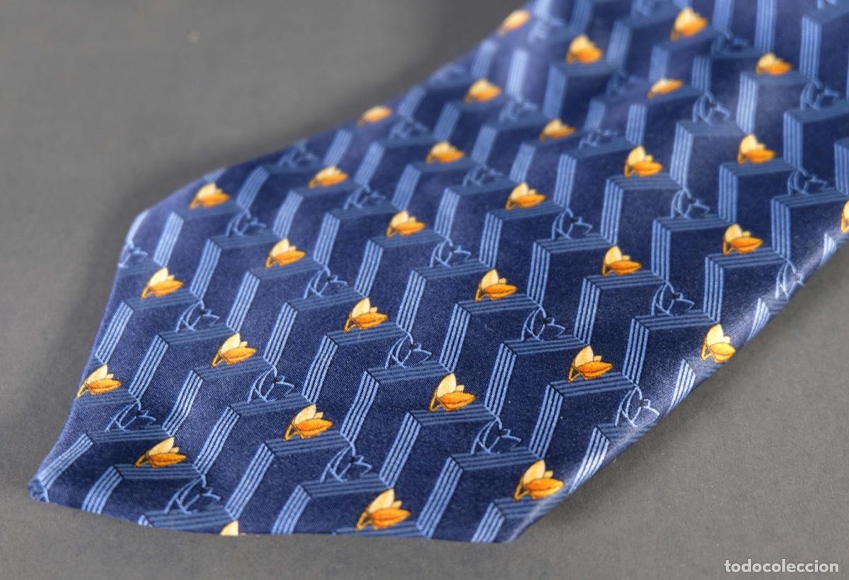 Vintage: Corbata 100% seda de Lanvin Paris - Foto 3