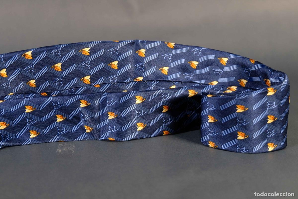 Vintage: Corbata 100% seda de Lanvin Paris - Foto 7