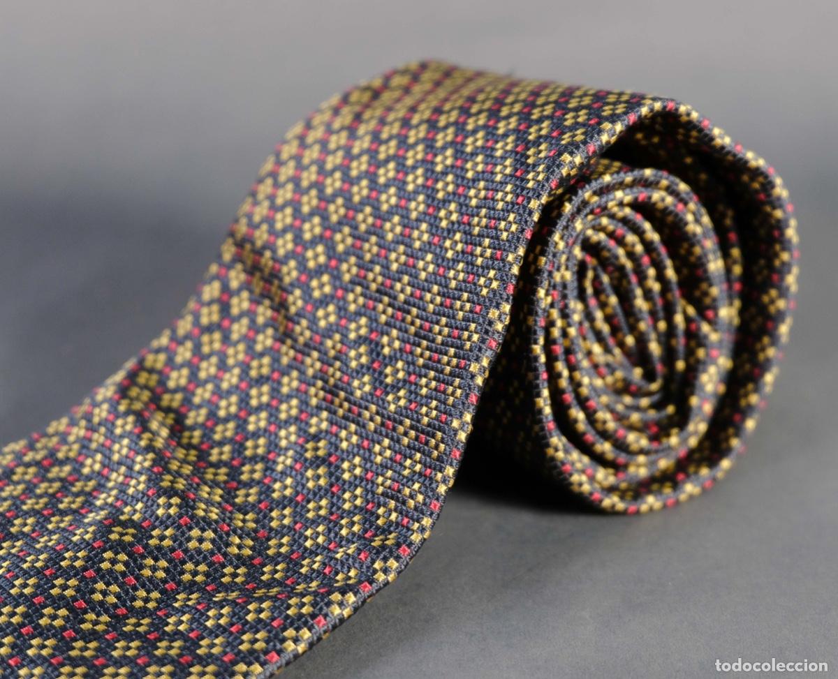 Vintage: Corbata 100% seda Halsey - Foto 2