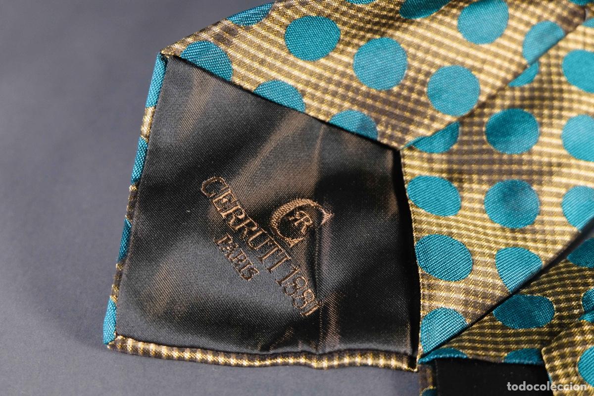 Vintage: Corbata 100% seda Cerruti 1881 Paris - Foto 5