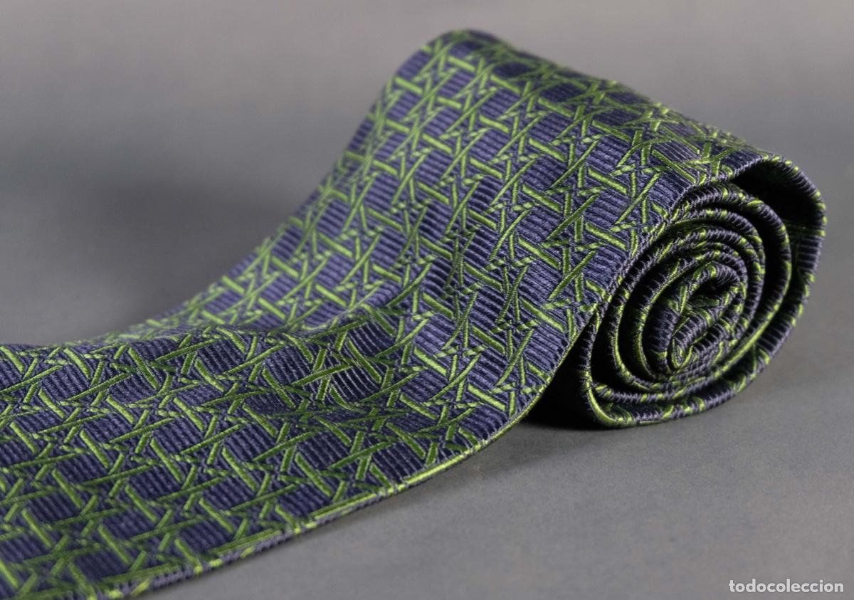 Vintage: Corbata 100% seda Burberrys - Foto 2