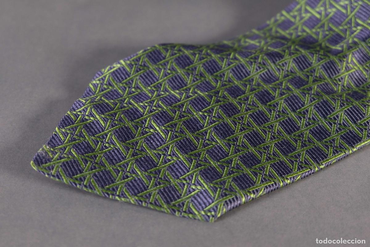 Vintage: Corbata 100% seda Burberrys - Foto 3