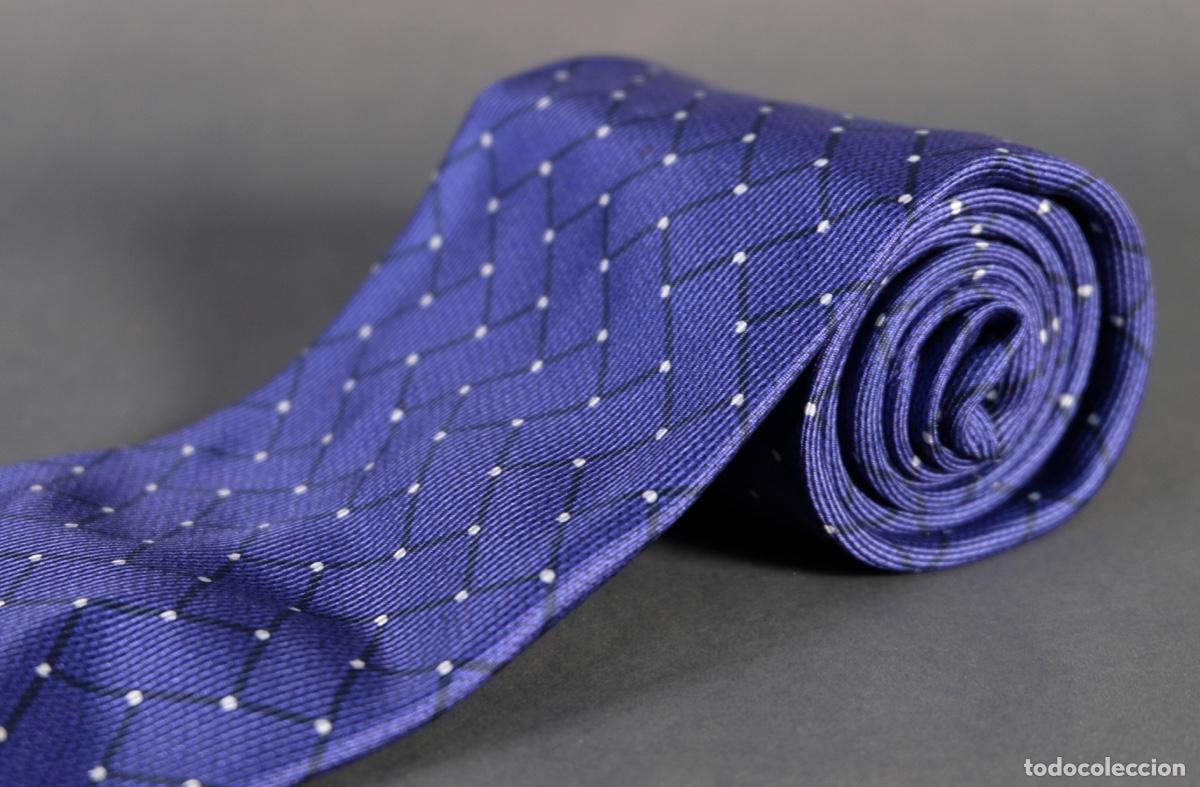Vintage: Corbata 100% seda Burberrys - Foto 2