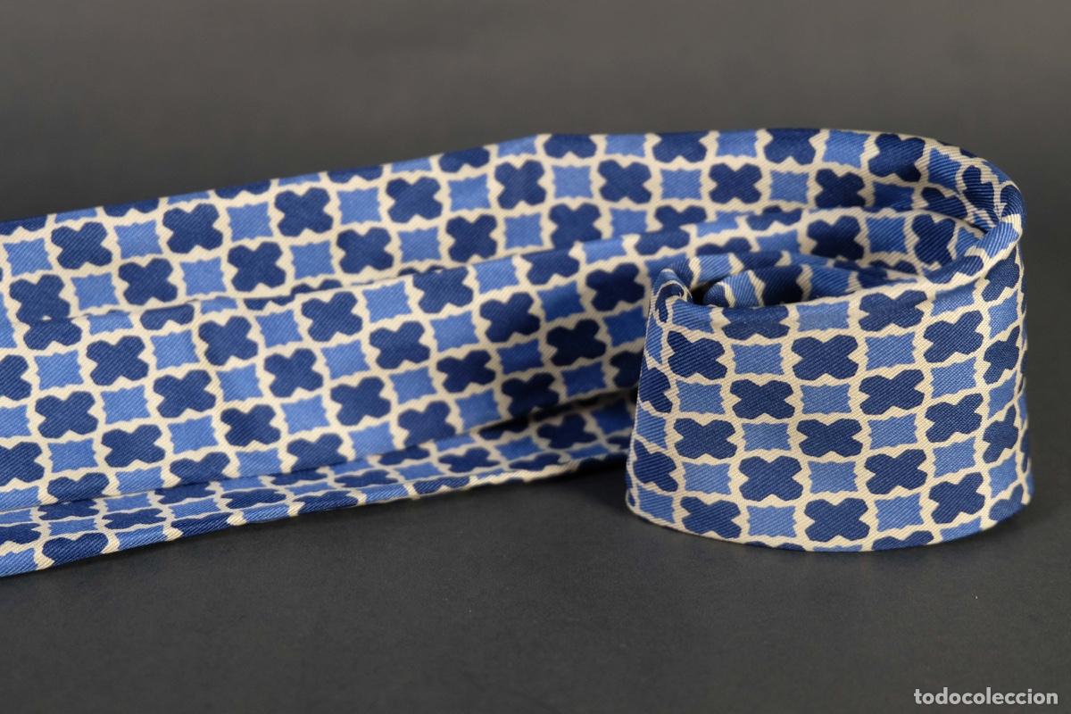 Vintage: Corbata 100% seda Burberrys - Foto 7