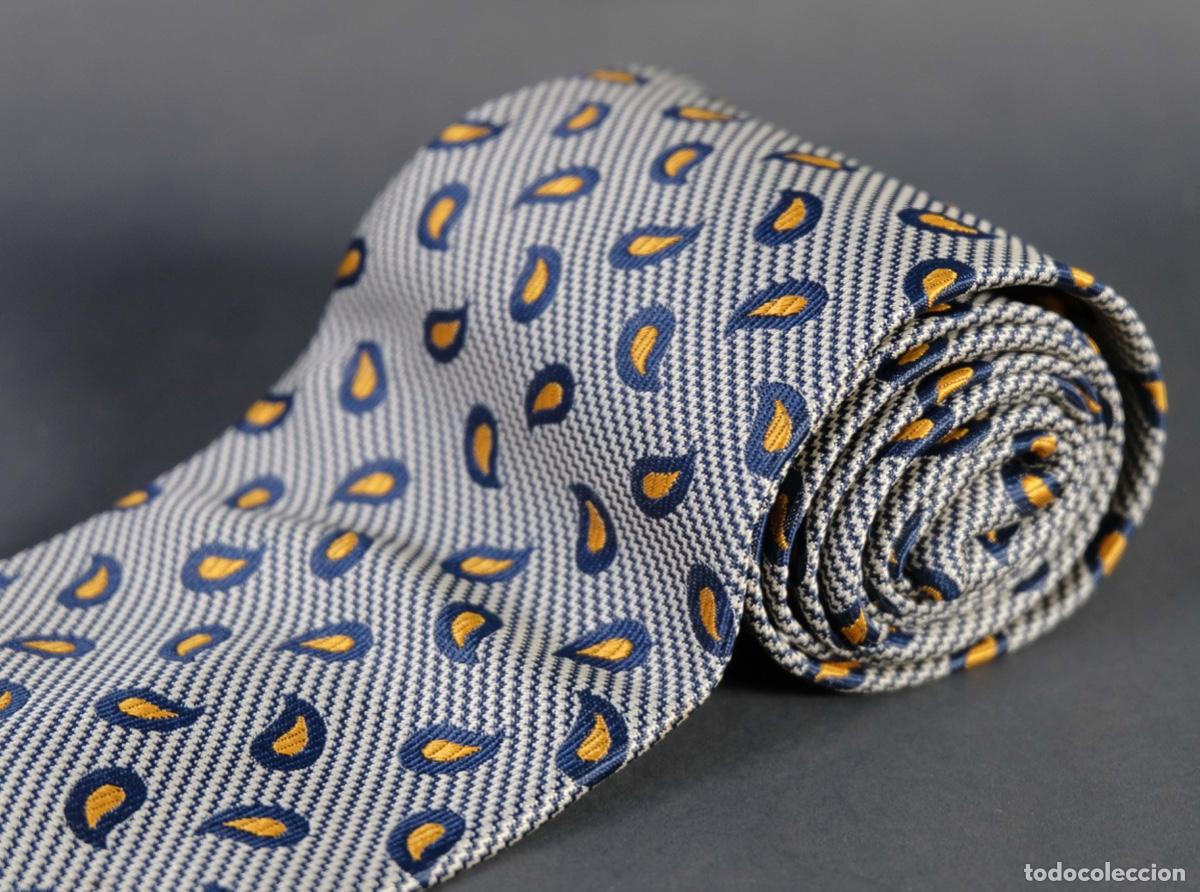 Vintage: Corbata 100% seda Burberrys - Foto 2