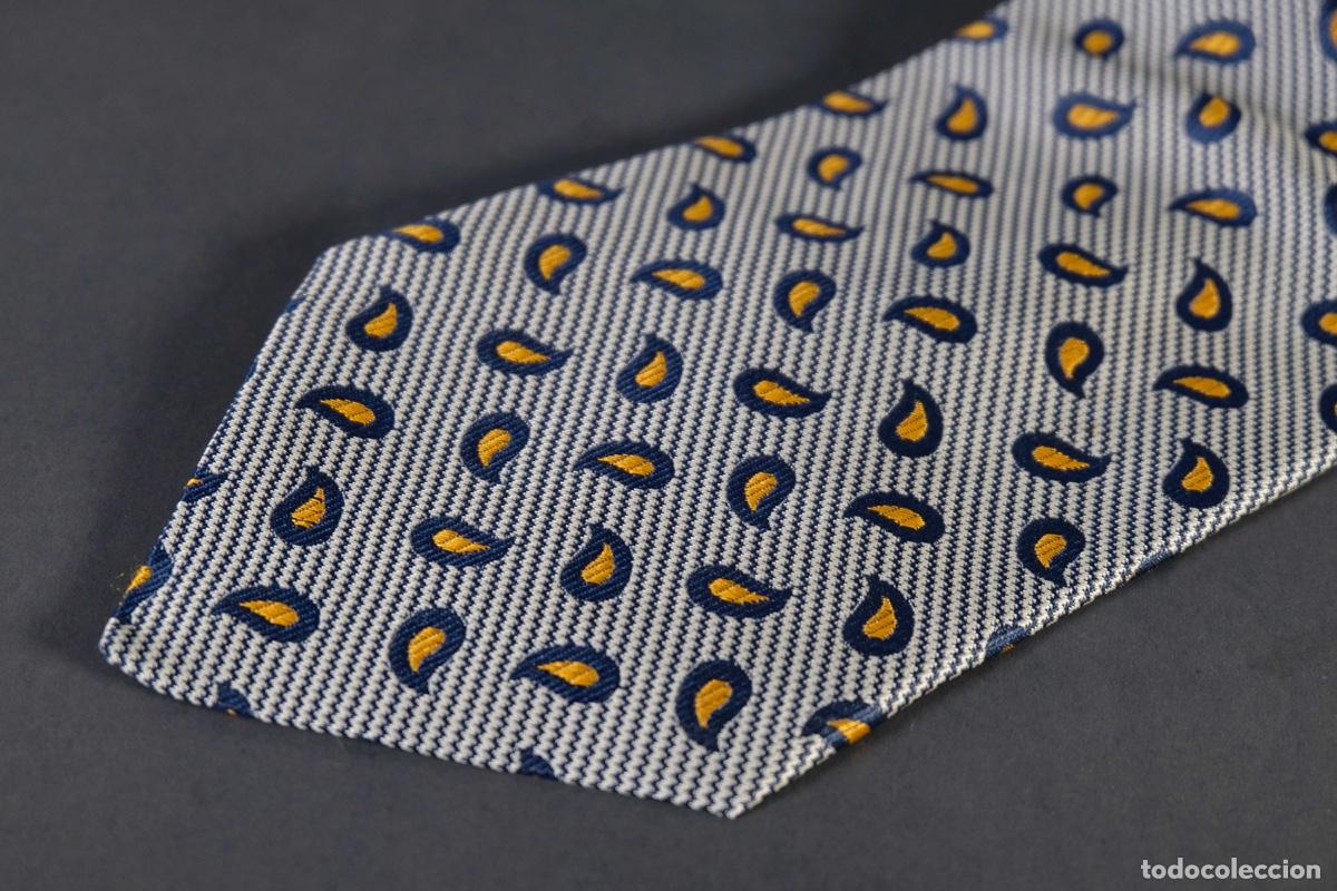 Vintage: Corbata 100% seda Burberrys - Foto 3