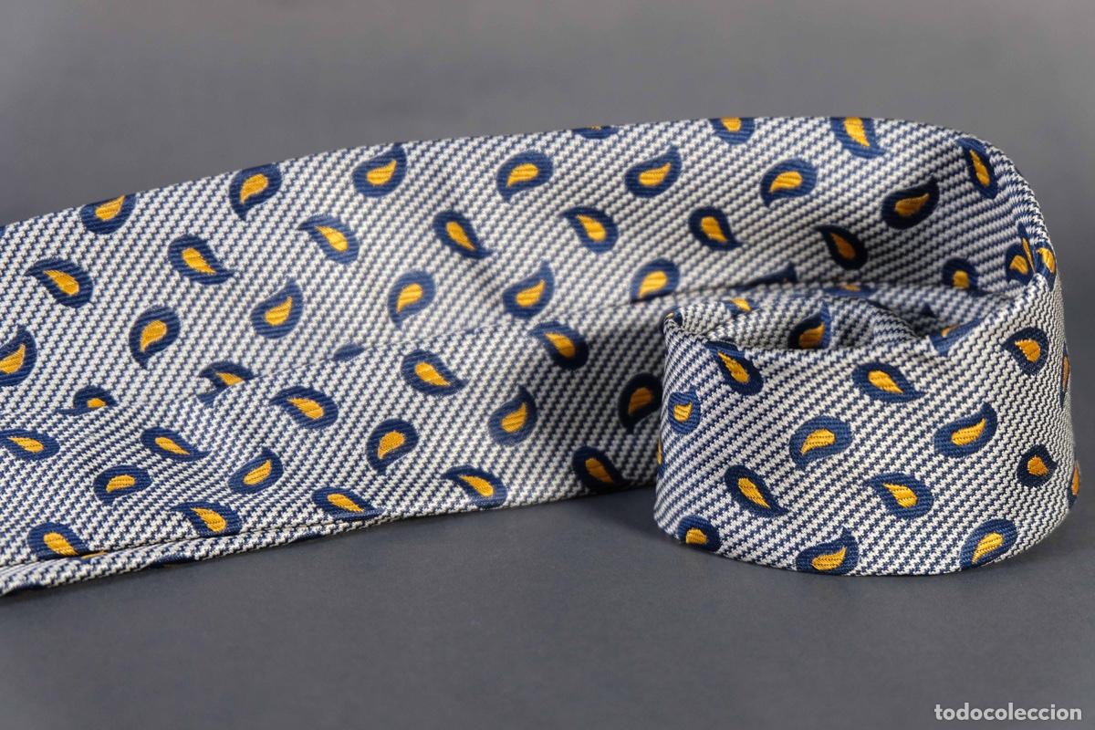 Vintage: Corbata 100% seda Burberrys - Foto 7