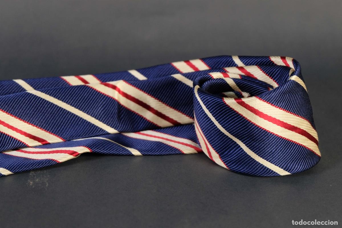 Vintage: Corbata 100% seda Burberrys - Foto 6