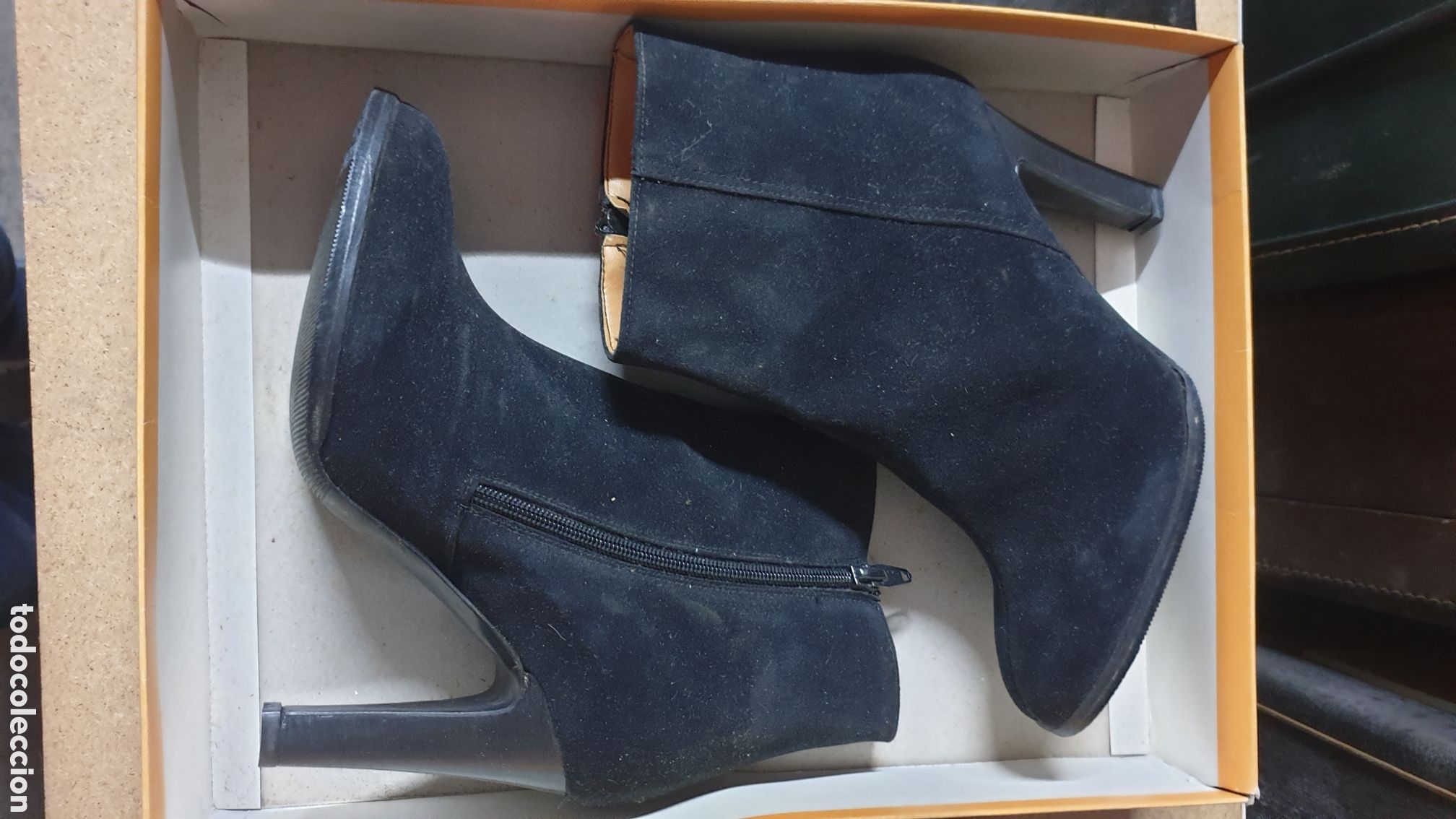 Vintage: BOTAS ANTE NEGRAS TALLA 36 - Foto 1