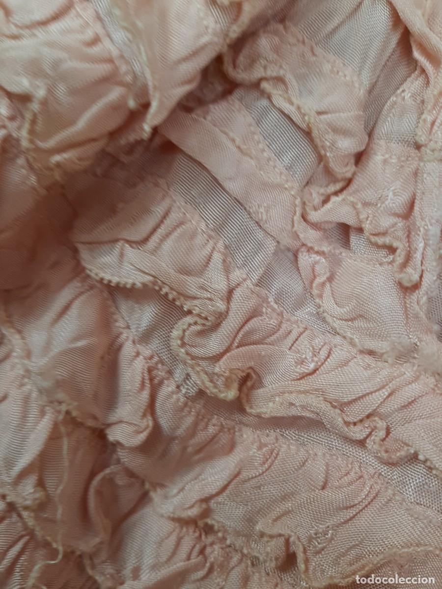 Vintage: 2 CAMISAS DE ALGODON BORDADAS CON ENCAJE - Foto 2