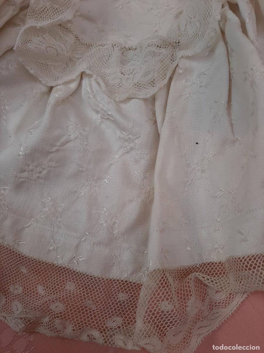 Vintage: 2 CAMISAS DE ALGODON BORDADAS CON ENCAJE - Foto 5