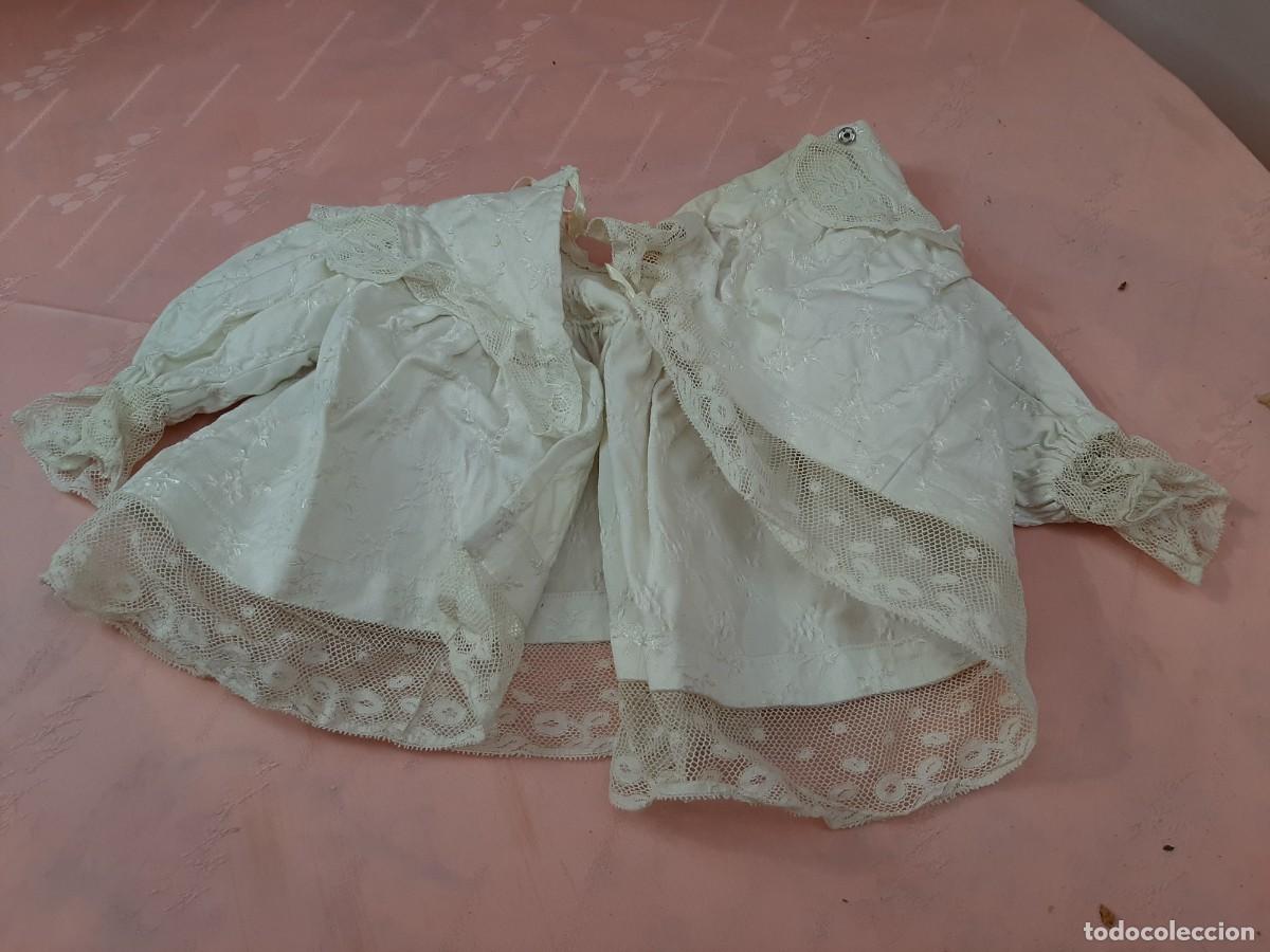Vintage: 2 CAMISAS DE ALGODON BORDADAS CON ENCAJE - Foto 6