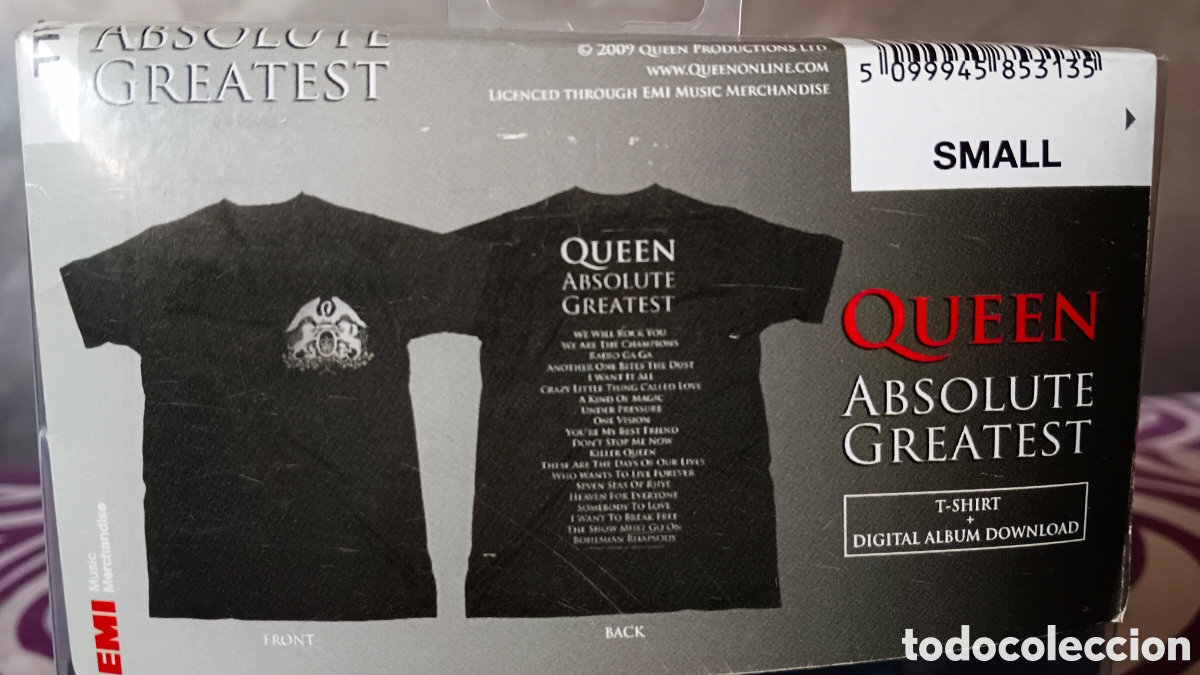 Vintage: Camiseta vintage QUEEN - Foto 2