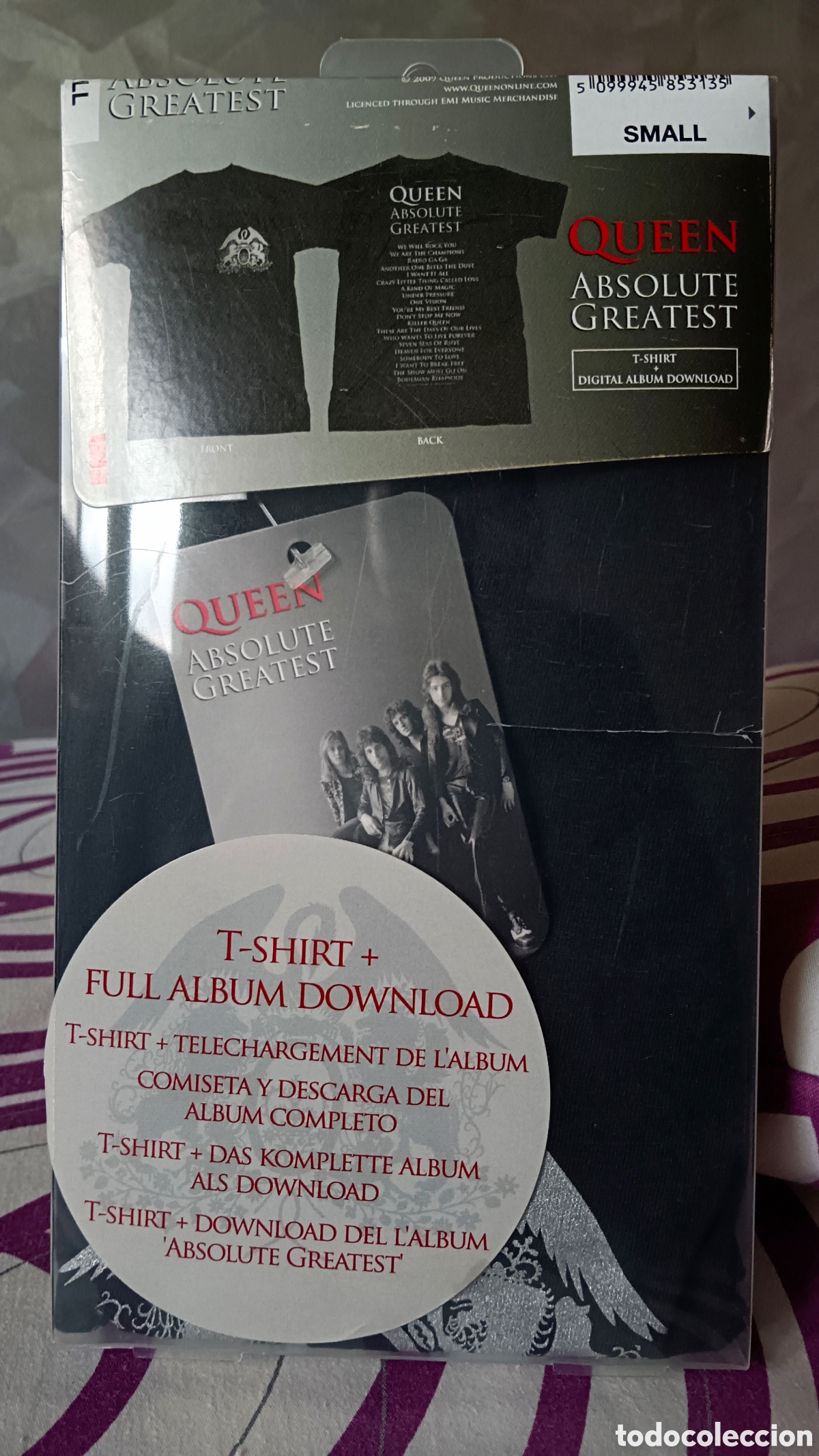 Vintage: Camiseta vintage QUEEN - Foto 1