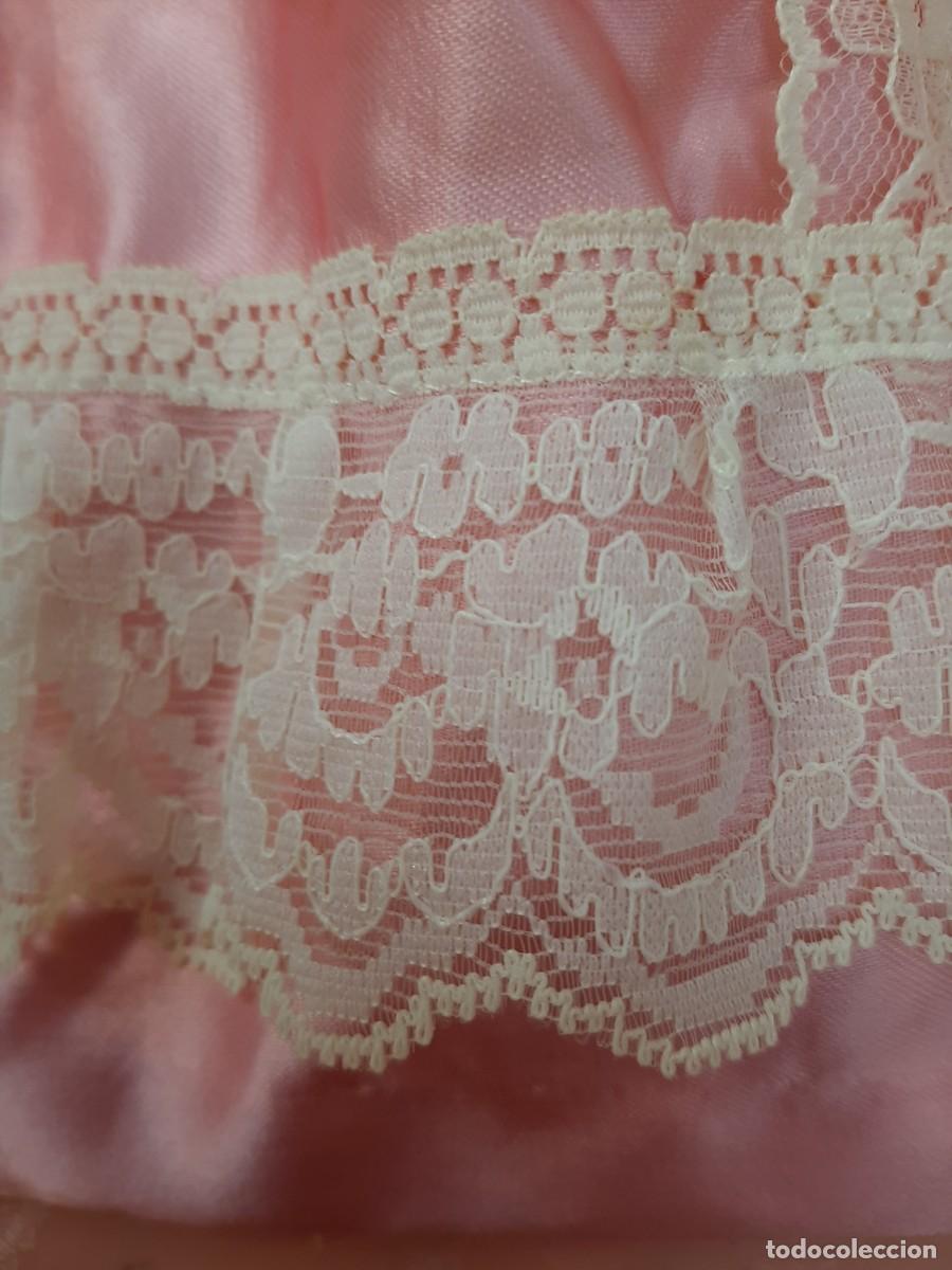 Vintage: VESTIDO DE TELA CON ENCAJE - Foto 4