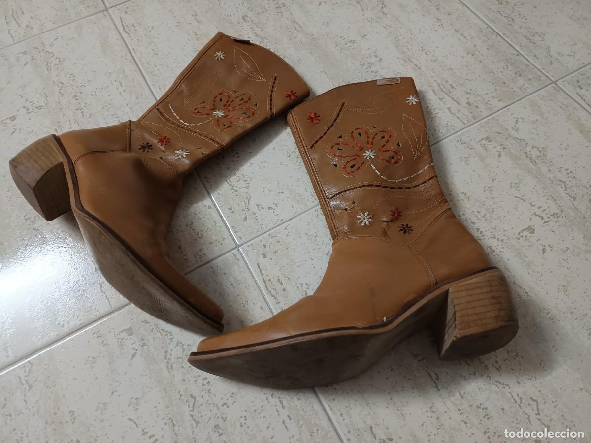 Vintage: BOTAS MUSTANG SIZE 39 DE PIEL - Foto 1