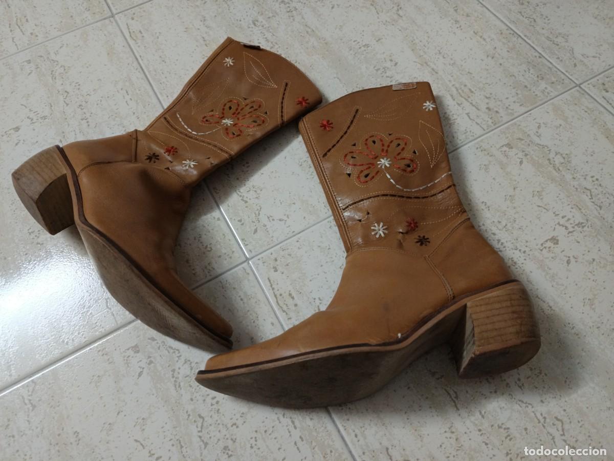 Vintage: BOTAS MUSTANG SIZE 39 DE PIEL - Foto 2