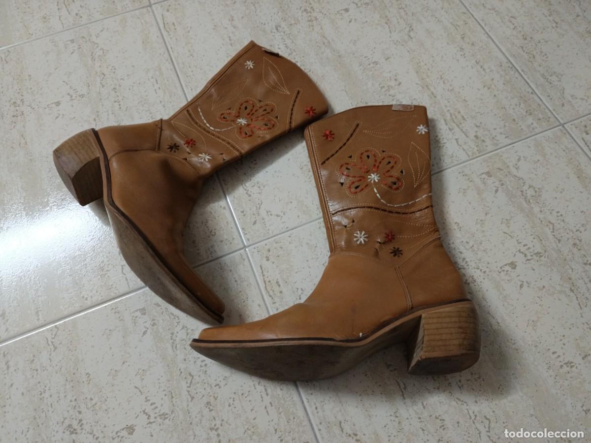 Vintage: BOTAS MUSTANG SIZE 39 DE PIEL - Foto 4