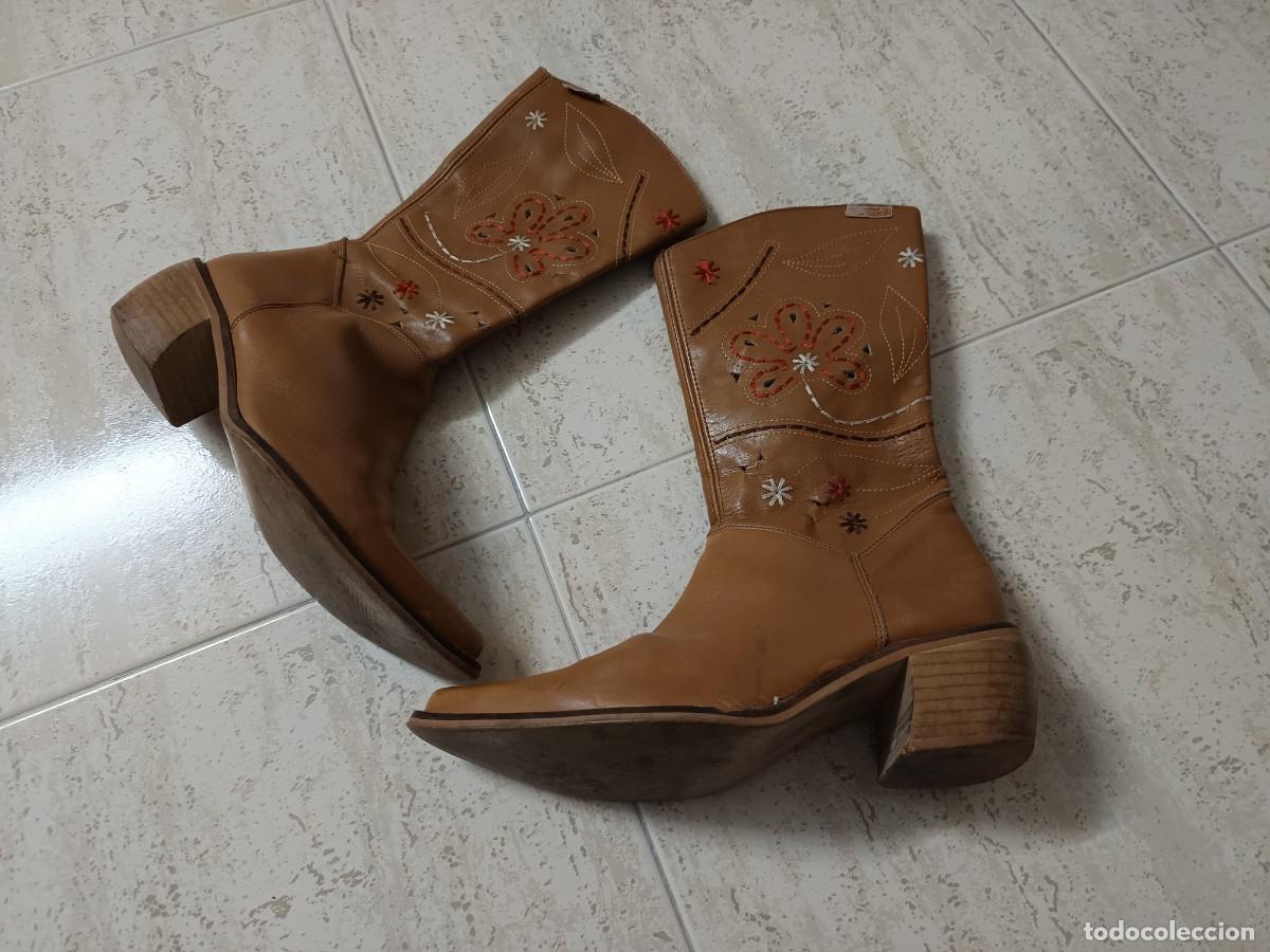 Vintage: BOTAS MUSTANG SIZE 39 DE PIEL - Foto 5