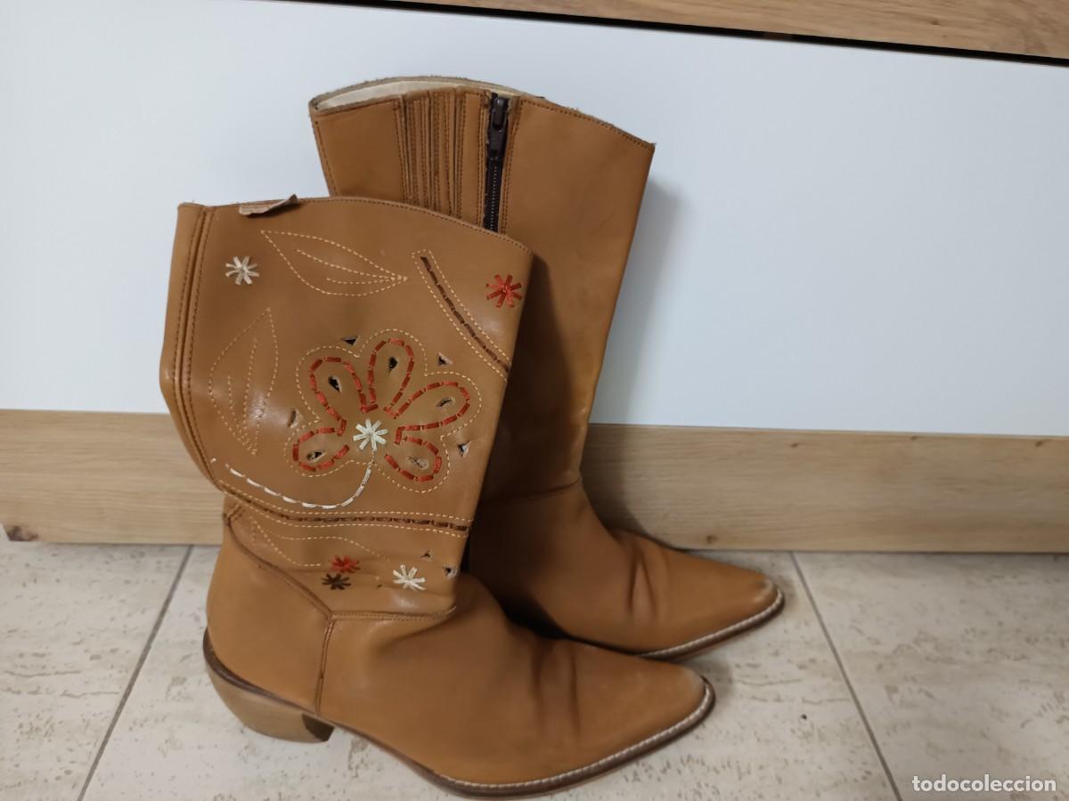 Vintage: BOTAS MUSTANG SIZE 39 DE PIEL - Foto 14
