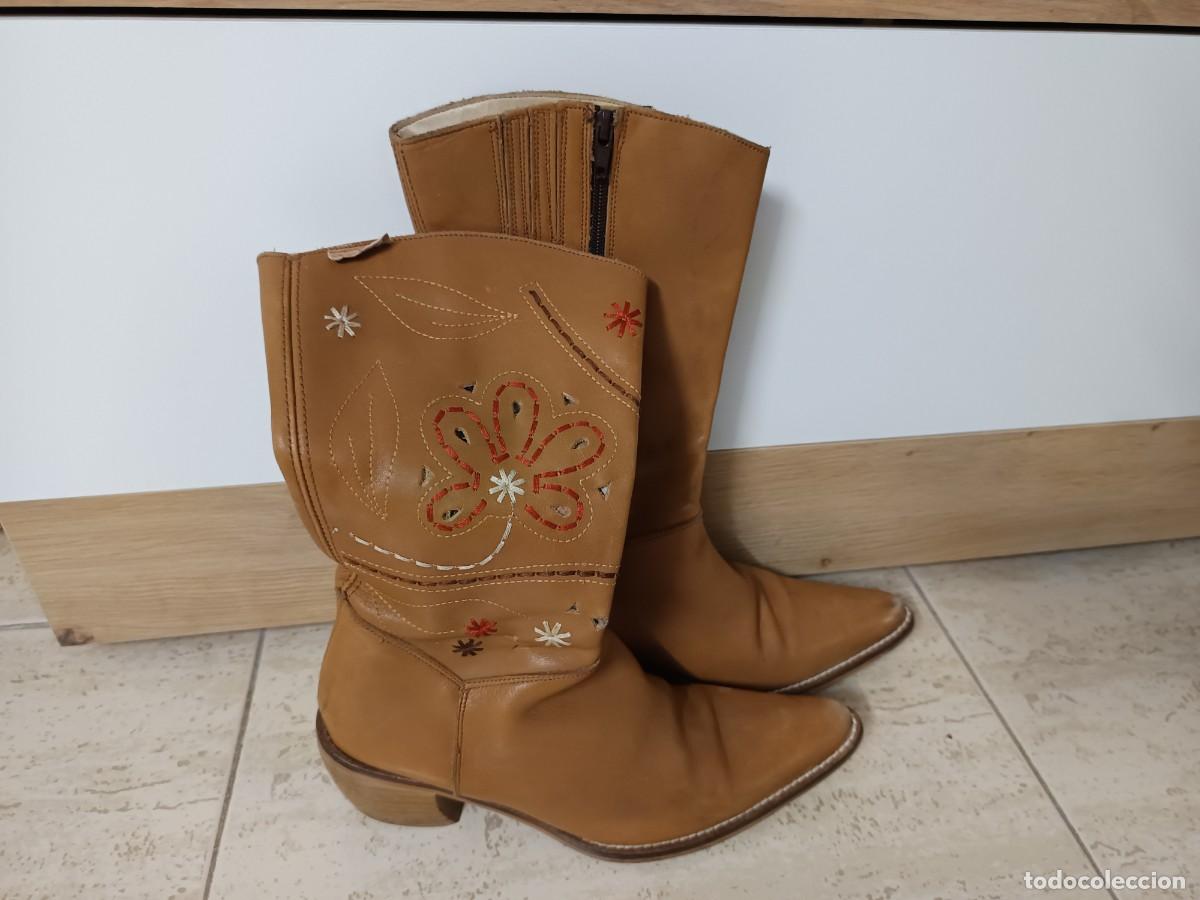 Vintage: BOTAS MUSTANG SIZE 39 DE PIEL - Foto 15