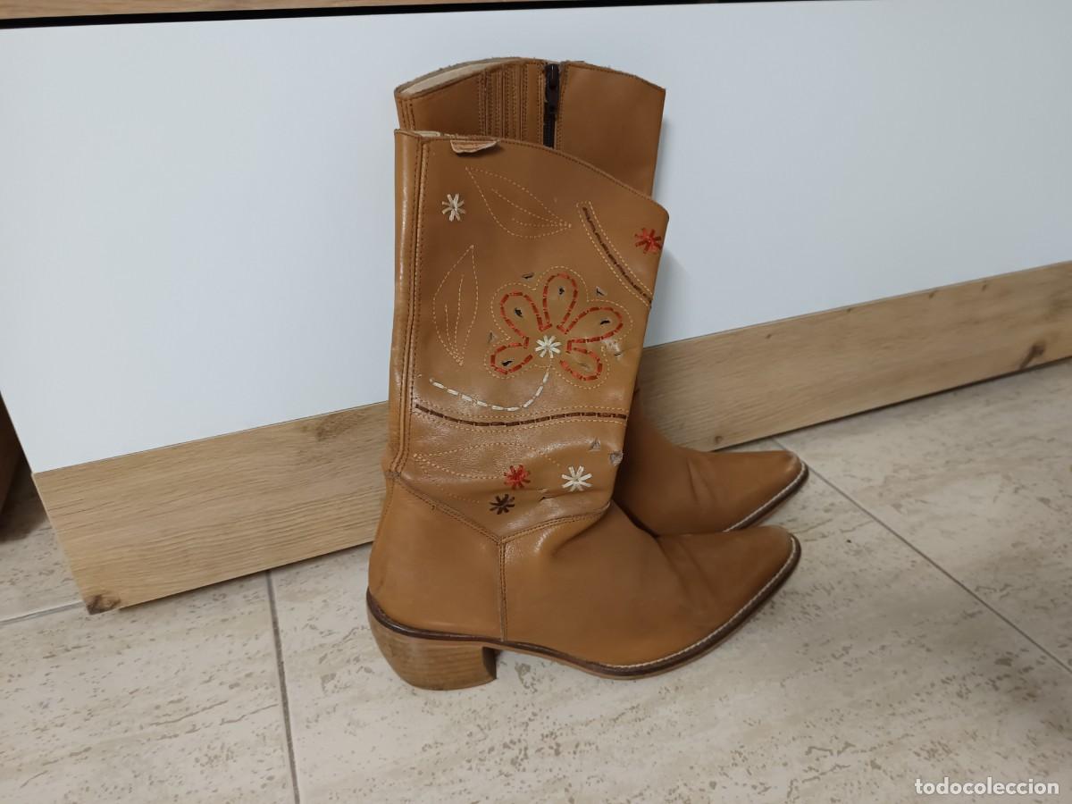 Vintage: BOTAS MUSTANG SIZE 39 DE PIEL - Foto 17