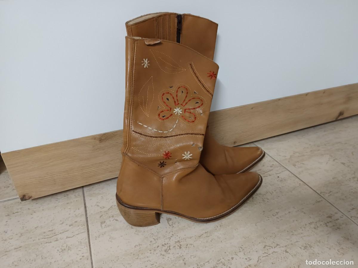 Vintage: BOTAS MUSTANG SIZE 39 DE PIEL - Foto 18